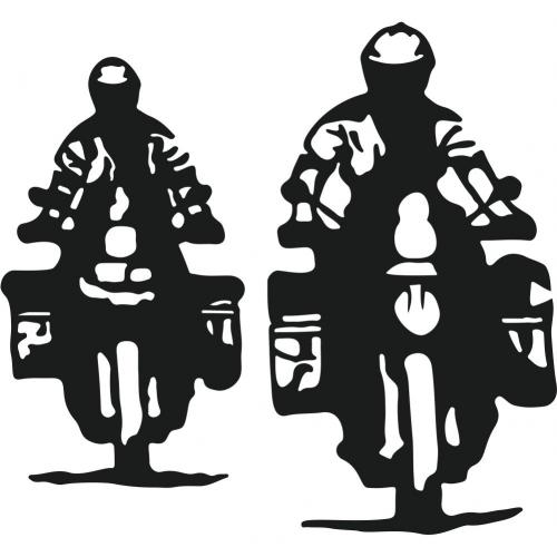 Samolepka Enduro motork